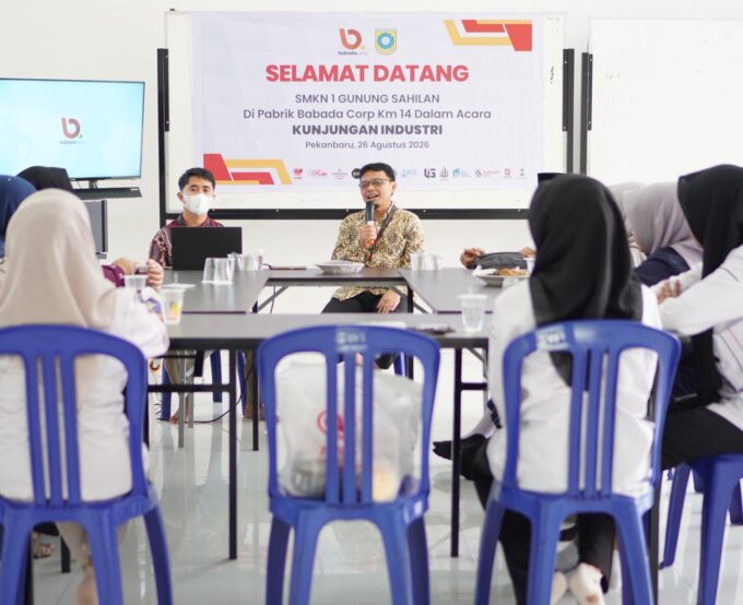 Menambah Wawasan Dunia Industri, Siswa APHP SMKN 1 Gunung Sahilan Kunjungi PT BABADA